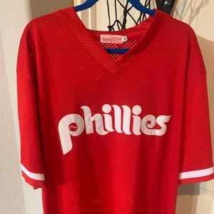 Throwback Lenny Dykstra Phillies Jersey